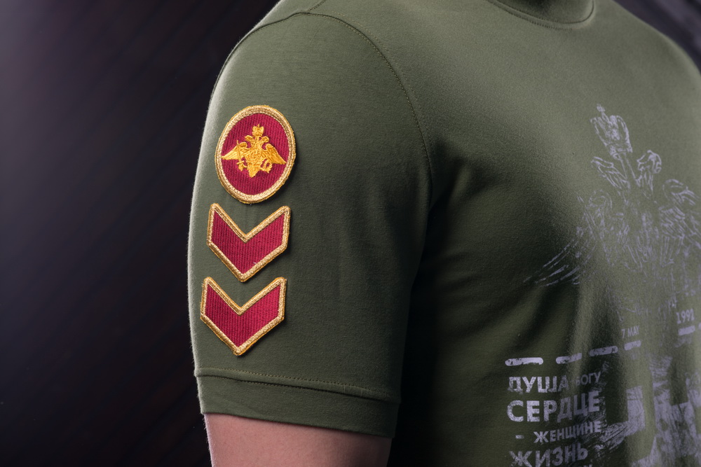 Футболка муж "23" с рибаной, 100% хлопок